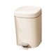 thumbnail image 4 of Cesta de basura de cocina Soledad cubo de basura moderno con Pedal 10L Blanco, 4 of 10