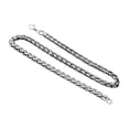 thumbnail image 1 of Cadena de eslabones con cierre resistente de 3 mm de grosor para mujer y hombre, gargantilla moderna. 03 cm x 50 cm, 1 of 9