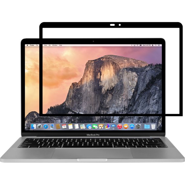 Moshi 99mo Ivisor Anti Glare Screen Protection For 13 In Macbook Air Thunderbolt 3 Usb C Black Walmart Com Walmart Com