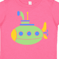 thumbnail image 4 of Inktastic Cute Green Submarine Boys or Girls Toddler T-Shirt, 4 of 5