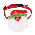 thumbnail image 4 of Disfraz de mascota Halloween Disfraz de Navidad Collar para perro gato pequeño - tal se describe, Papá Noel Sunnimix Collar de cachorro de perro mascota, 4 of 5