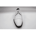 thumbnail image 4 of Men's Antonio Cerrelli White Faux Leather Laced Dress Shoes 7052, 4 of 5