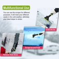 thumbnail image 6 of Oversized Ice Scrapers for Car Windshield, Snow Brush Scrapers Car Window Frost Removal with Foam Handle, Soft Blade for SUVs Trucks-Scratch（12.6 Inch,Green ）, 6 of 6