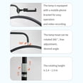 thumbnail image 4 of Andoer HD-M6XR 36W Floor LED Video Light Half-moon Shaped Fill, 4 of 8