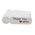 thumbnail image 5 of 100Pcs Hanging Tags Paper Tags with Hole for Clothing Retail Valentine's Thank You, 5 of 9