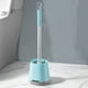 thumbnail image 1 of Cepillo de baño con cerdas duras, kit de cepillo para limpieza de cuarto de baño, moderno y compacto, mango largo, cerdas para baño, azul, 1 of 9