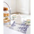 thumbnail image 4 of Purple Eucalyptus Leaves Kitchen Dish Towels for Drying Dishes Set of 2, Watercolor Spring Summer Botanical Waffle Weave Microfiber Hand Tea Bathroom Towels Quick Dry & Absorbent Towel 12x12, 4 of 7