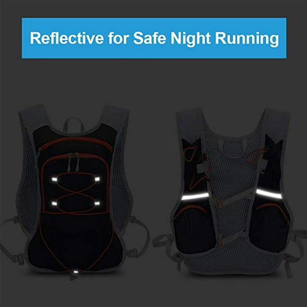 Mochila Transpirable Múltiples Compartimentos Mochila De Hidratación TTIAISHLE Con Vejiga De Agua 2L - 15L Capacidad, Ligera, Transpirable, Para Senderismo, Ciclismo Y Running Chaleco Hidratacion Trail Running