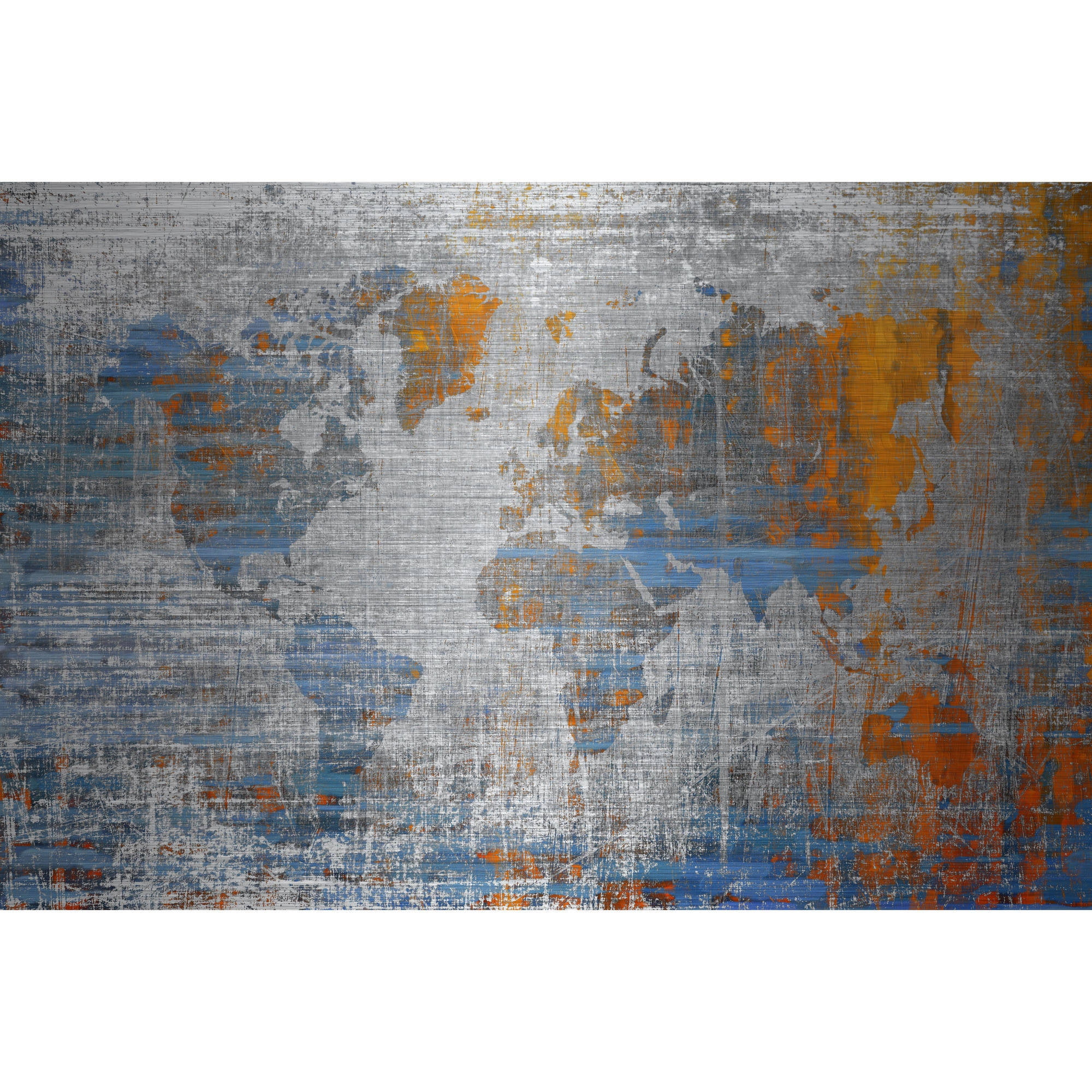 Parvez Michel Inc Parvez Taj - Oceans Journey Print on Brushed Aluminum