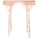 thumbnail image 1 of Zhuge Cinturón de Liguero Mujer, Lace Garter Belt Vintage con Tirantes Ajustables y Clip Metal, Sin calcetines y bragas,El estilo A,Talla Única Beige, 1 of 4