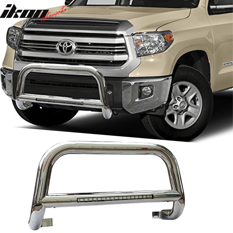 Compatible with 0515 TOYOTA Bull Bar 304 Stainless Steel+ LED