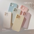 thumbnail image 4 of Funda de teléfono de TPU de Color sólido para Iphone, carcasa Simple de moldeo por inyección, estilo Ins, 14, 13, 12, 11 Pro Max, X, XR, XSMAX, 7, 8 Plus, SE, 4 of 5