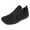 Black, variant on LASUDRAA Men's Shoes Comfortable Walking Barefoot Minimalist Zero Drop Wide Width Fashion Sneaker