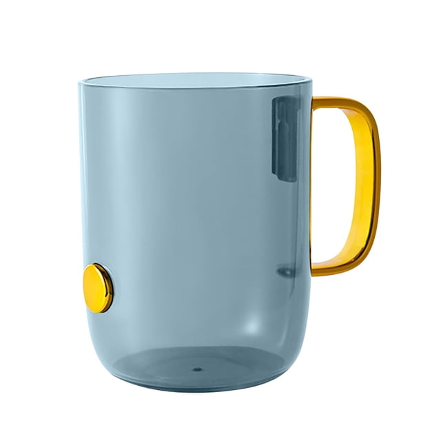 Taza de enjuague bucal Dot - PS Chapado en oro Transparente para uso en el baño de viaje en casa en pareja