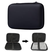 Triani EVA Carrying Case for External DVD CD Burner Drive Protective Storage Case Bag for Passport/CD DVD Blu-Ray Portable Burner Player Bag, 1Pcs