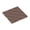 Brown + Polypropylene, variant on YINGYUE 44 Pack Brown Plastic Interlocking Deck Tiles 12x12 Inch Waterproof Polypropylene Patio Deck Tiles
