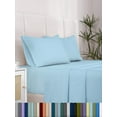 thumbnail image 1 of czcpp-WAEPIC Ensemble de Draps pour Lit Simple/confortable/respirant et Rafraîchissant/extra Doux/résistant au Rétrécissement et à la Décoloration/entretien Facile-16 Pouces Poches Profondes/oeko-TEX/hôtel/doux et Sans Plis (22-Bleu Poussiéreux, Simple), 1 of 4