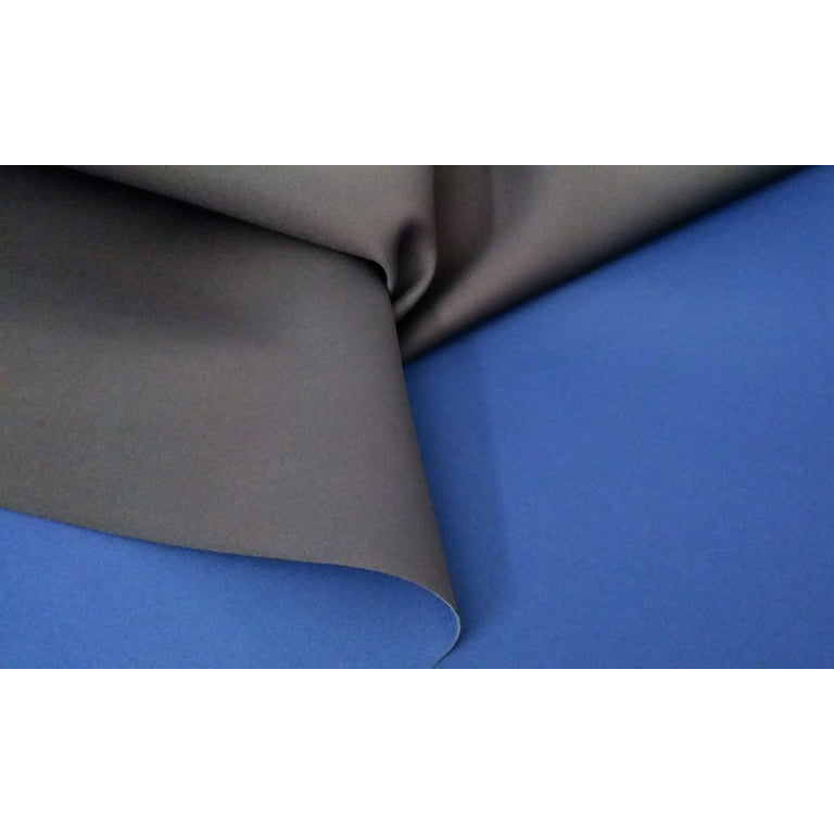 2mm Blue Neoprene Fabric Cloth, Scuba Wetsuit Material, Stretch Nylon  Neoprene Fabric For Sewing By The Square Ft. Thin Foam Rubber Sheets,  Sponge