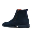 thumbnail image 3 of Men's TAYNO Chelsea Chukka Soft Micro Suede Zip up Boot Coupe S Navy, 3 of 6