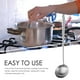 thumbnail image 4 of Cuchara de cocina de acero inoxidable Cucharón de cocina resistente a la oxidación Cuchara práctica para saltear, 4 of 5