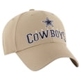 thumbnail image 2 of Men's '47 Khaki Dallas Cowboys Powell MVP Adjustable Hat, 2 of 3