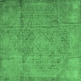 thumbnail image 1 of Ahgly Company Indoor Square Persian Emerald Green Traditional Area Rugs, 3' Square, 1 of 4