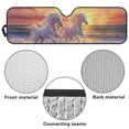 thumbnail image 6 of HUIACONG Purple Wolf Sun Shade Windshield for 2018-2024 Jeep Wrangler JL JLU & Gladiator JT, Sunshades Heat Shield, Aluminum Foil Triple Laminate Structure, Silver, 6 of 6