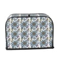 thumbnail image 2 of Fotbe Flowers and Butterflies for Two Slice Toaster Cover, Fingerprint Protector, Super Soft Appliance Cover And Dust Cover,Bread Dust Cover & Fingerprint Protection, 2 of 7