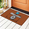 thumbnail image 2 of XMXY Camera Illustration Area Rugs Doormat Outdoor Entrance, Facecloth Non-slip Floor Mat Rug for Living Room Kitchen Sink Area Indoor,72"x48", 2 of 9