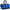 Blue, variant on Trailmaker, 30 Liter 17" Unisex Canvas Duffle Bags with Adjustable Shoulder Strap for Travel, Shopping, Weekend Trip, Shoe Bag - Black