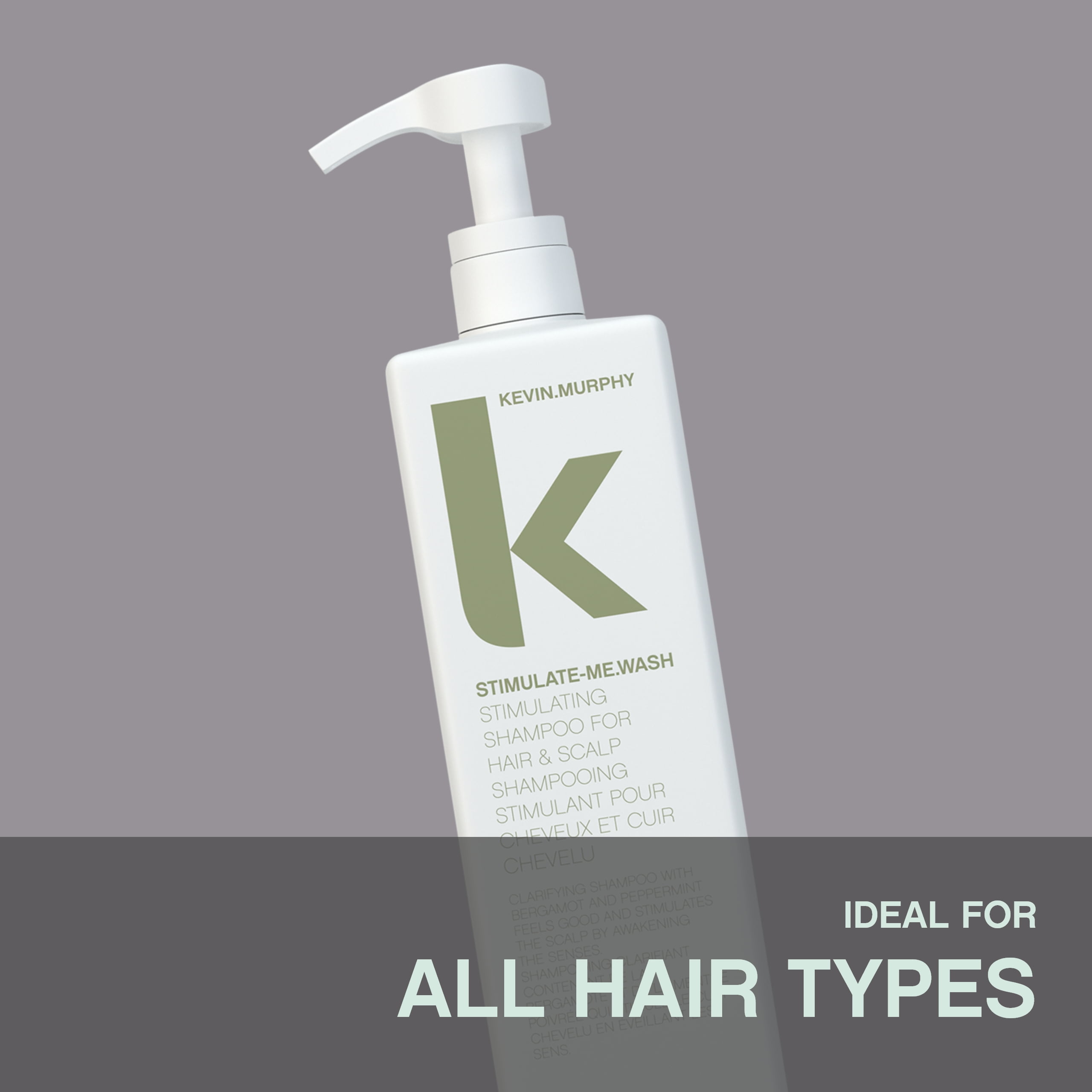KEVIN.MURPHY STIMULATE-ME.WASH, Daily Clarifying Shampoo for Scalp & Hair, 1 L