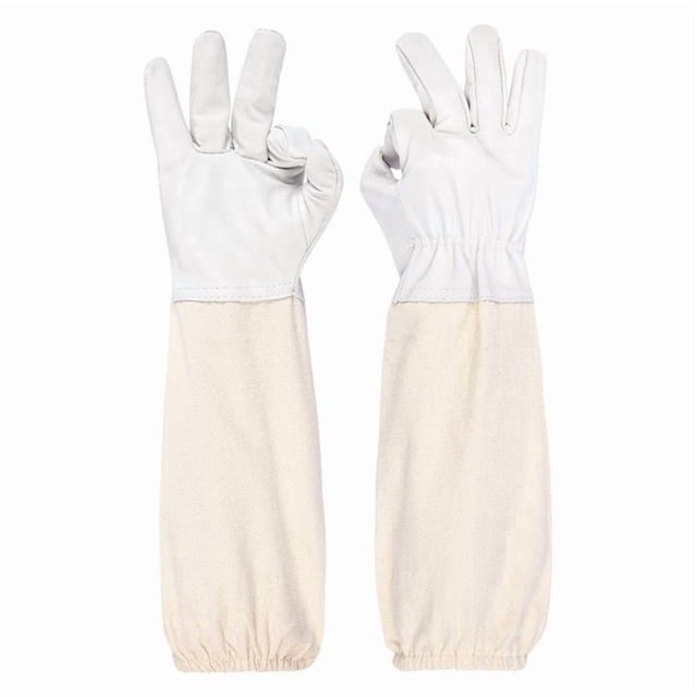 Guantes de Apicultura - Guantes de Apicultura de Piel de Cabra Gruesa para Hombres y Mujeres - Suministros de Apicultura