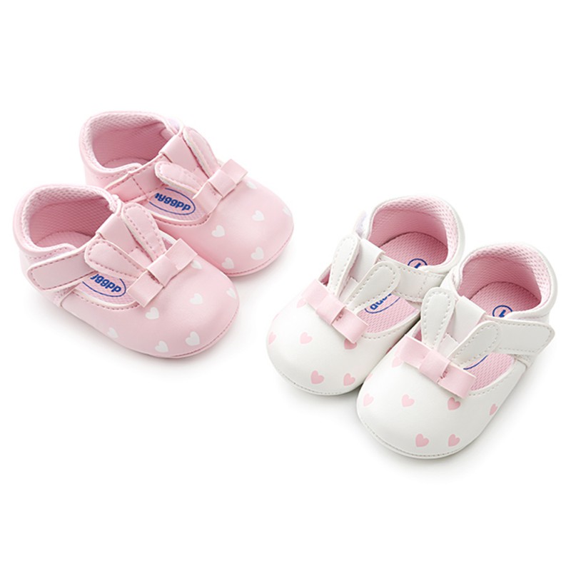 Newborn Girl Shoes Child Anti-slip Crib Hook /& Loop Prewalkers