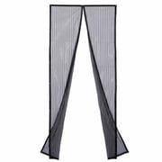 Hands Free Magnetic Screen Door Mesh Curtain Keeps Bugs Out Full Frame Magnets with Magic Tape 39 x 83 Inches
