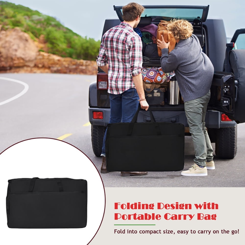Aimee Lii Folding Camping Table with Storage Organizer, Portable Tables Folding for Outdoor