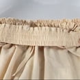 thumbnail image 6 of Axiiglly Cotton Linen Pants Men Drawstring Elastic Waist Casual Breathable Beach Vacation Pants with Pockets, S-2XL, 6 of 7