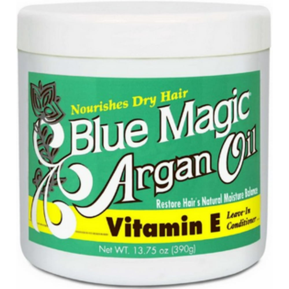 Blue Magic Argan Oil & VitaminE Leavein Conditioner 13.75 oz