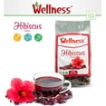 thumbnail image 1 of Wellness Organic Hibiscus Tea: Keydried Flowers, Hibiscus Leaves - Premium Dried Hibiscus Flower Tea for a Refreshing and Healthful Brew, 1 of 3