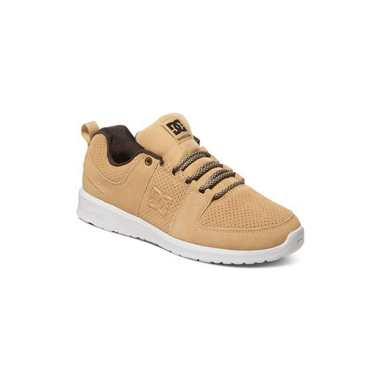 DC Men s Lynx Lite Skate Shoes Tan Leather 11 D Walmart