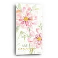 thumbnail image 2 of Epic Art 'Floral Have Courage' by Cindy Jacobs, Acrylic Glass Wall Art, 12"x24", 2 of 8