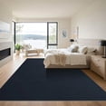 thumbnail image 3 of ODIKA 8'x10' Machine Washable Non-Slip Area Rug, Geometric Navy Blue High Traffic Rug, Blue, 1051624, 3 of 7