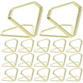thumbnail image 2 of 20pcs Steel Wire Place Card Holders Table Number Holders Diamond Shape Table Card Holder Table Picture Stands, 2 of 8