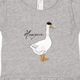 thumbnail image 4 of Inktastic French Goose Says Honque Girls Baby Dress, 4 of 5