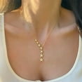 thumbnail image 4 of Gorgeous 925 Silver,Gold Plated Necklace Pendant Cubic Zircon Engagement Jewelry, 4 of 4