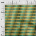 thumbnail image 1 of oneOone Cotton Silk Teal Green Fabric Argyle Check Fabric For Sewing Printed Craft Fabric By The Yard 42 Inch Wide, 1 of 4