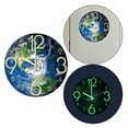 thumbnail image 2 of Reloj de pared luminoso moderno redondo grande de 30 cm. Ideal para dormitorio o sala de estar. tierra, 2 of 9