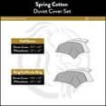 thumbnail image 6 of Superior Spring Cotton Duvet Cover Set, King/ Cal King, Multi-Color, 6 of 6