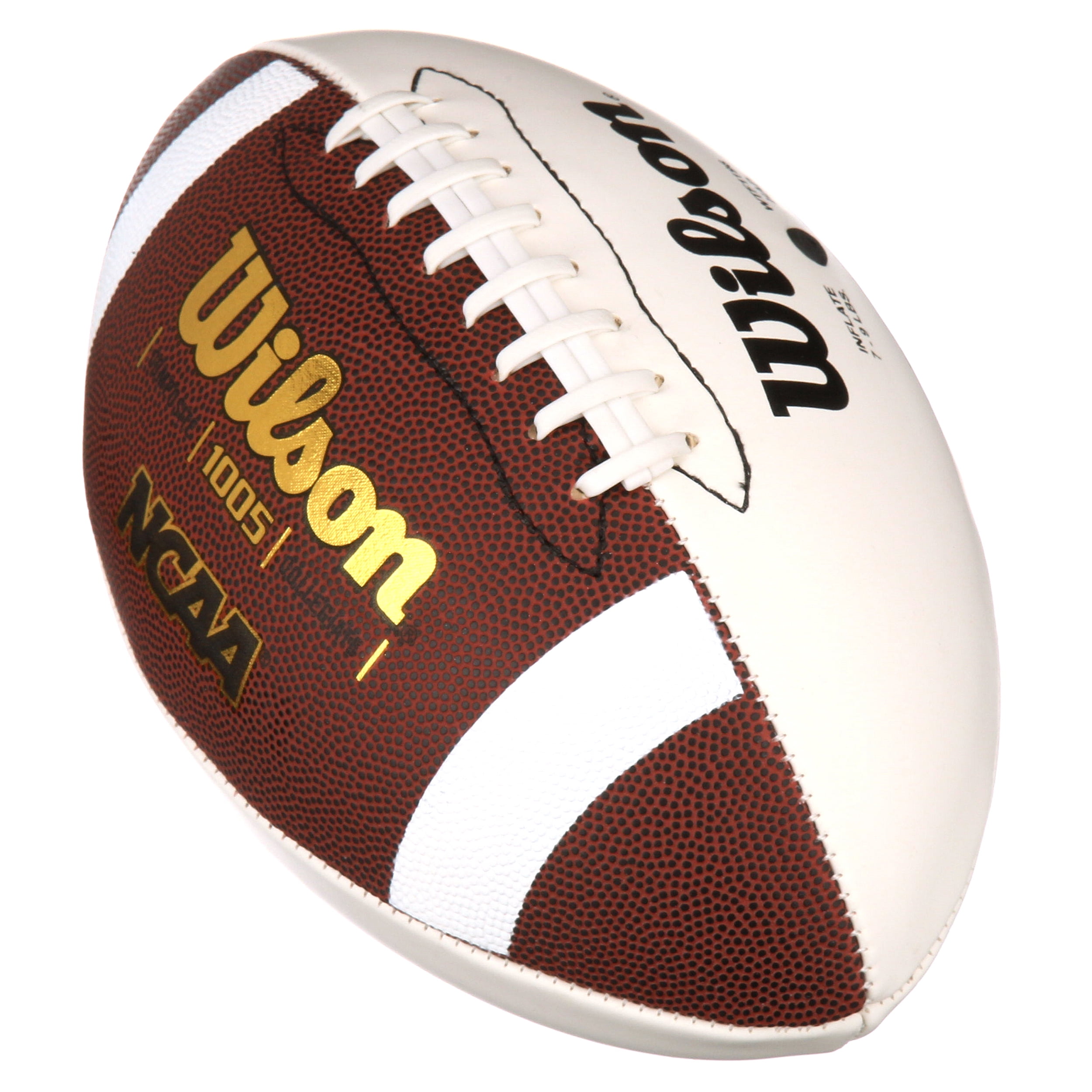 Wilson NCAA 1005 Leather American Football Ball Red