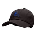 thumbnail image 2 of Bat Swing Logo Embroidered Unstructured Cotton Twill Cap - Black OSFM, 2 of 5