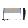 thumbnail image 3 of DYNWAVECA Filet de Pickleball Portable Support Filet de Tennis en Acier Inoxydable pour Pelouse Plage Cour, 3 of 6